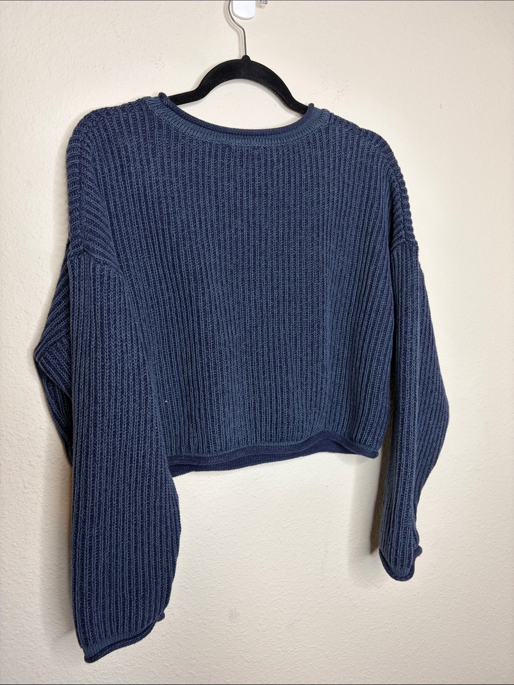 GAP | 100% Cotton Oversized Crop Americana Sweater Size Small - Picture 6 of 6